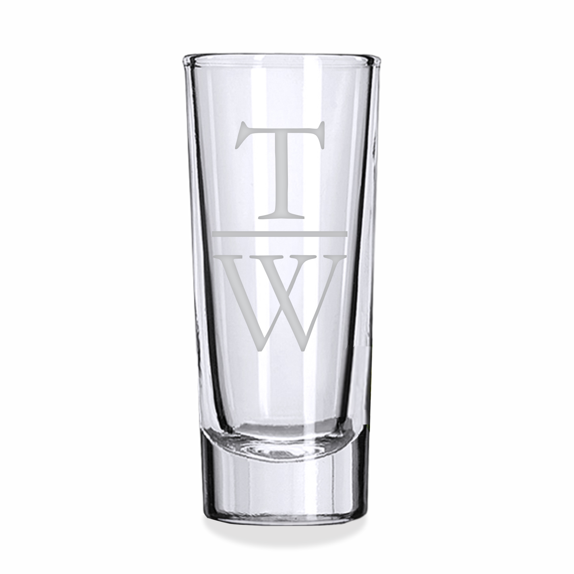 Stacked | Personalized 2oz Tall Shot Glass